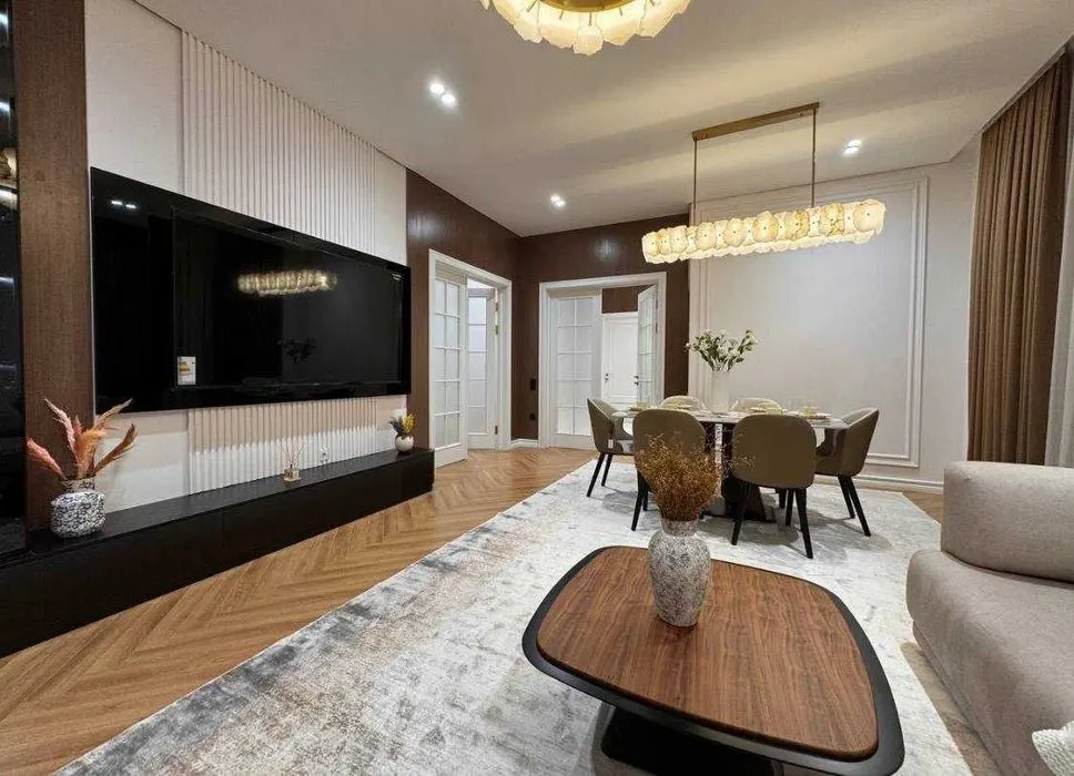 Ижарага берилади 3 хонали квартира, 100 м², 3/8 қават — Яккасарой тумани