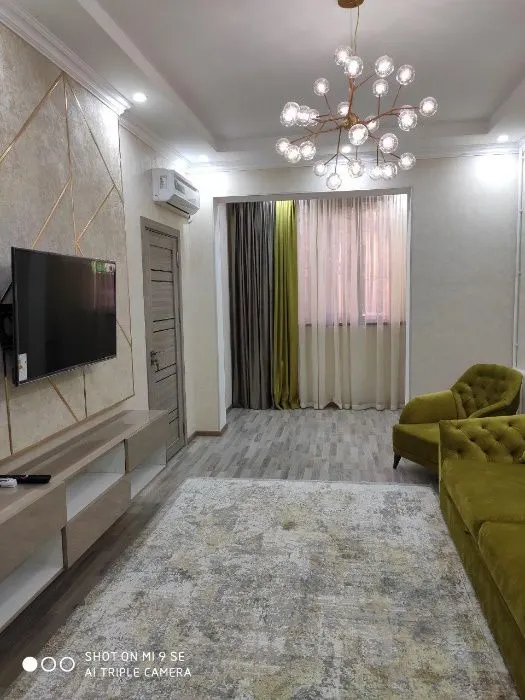 Ижарага берилади 2 хонали квартира, 52 м², 1/5 қават — Чилонзор тумани