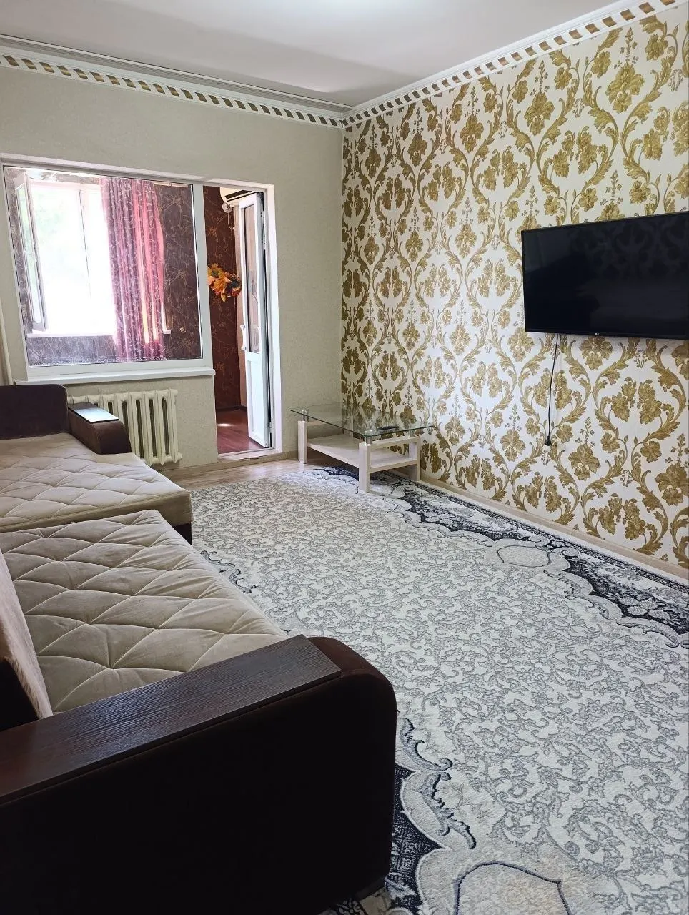 Продаётся 2-комнатная квартира, 62 м², 3/4 этаж — Юнусабадский район