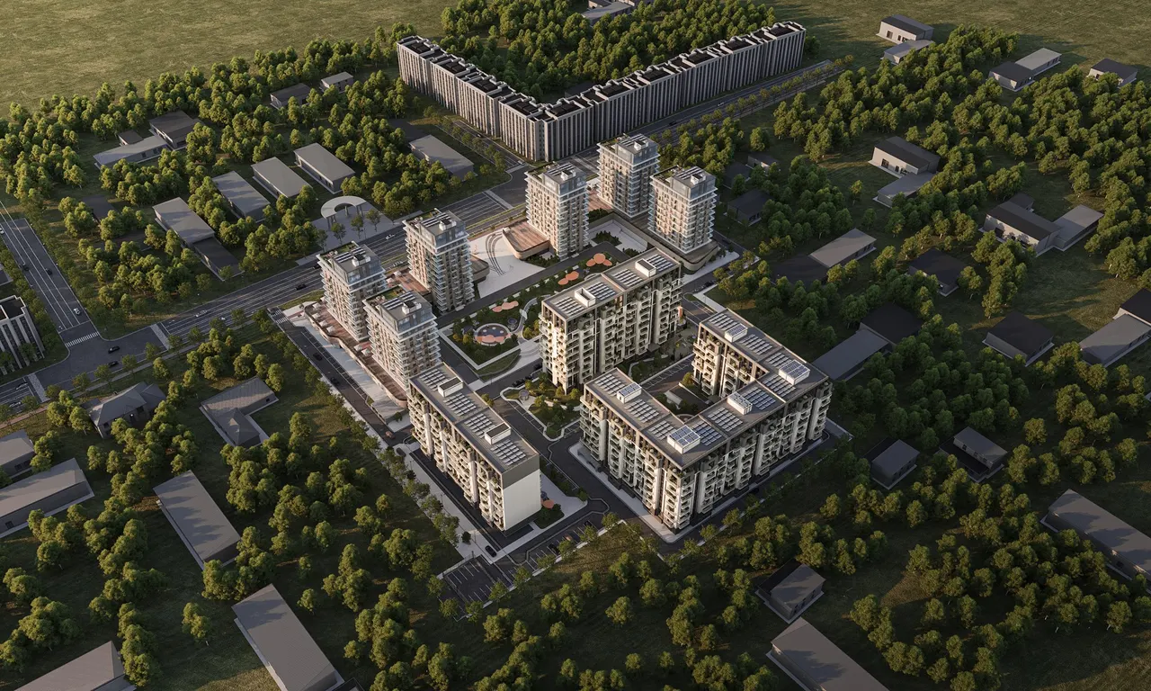 Сотилади 2 хонали квартира, 49,7 м², 3/9 қават — Гулистон шаҳри