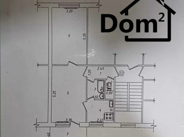 Сотилади 2 хонали квартира, 49 м², 2/4 қават — Чилонзор тумани