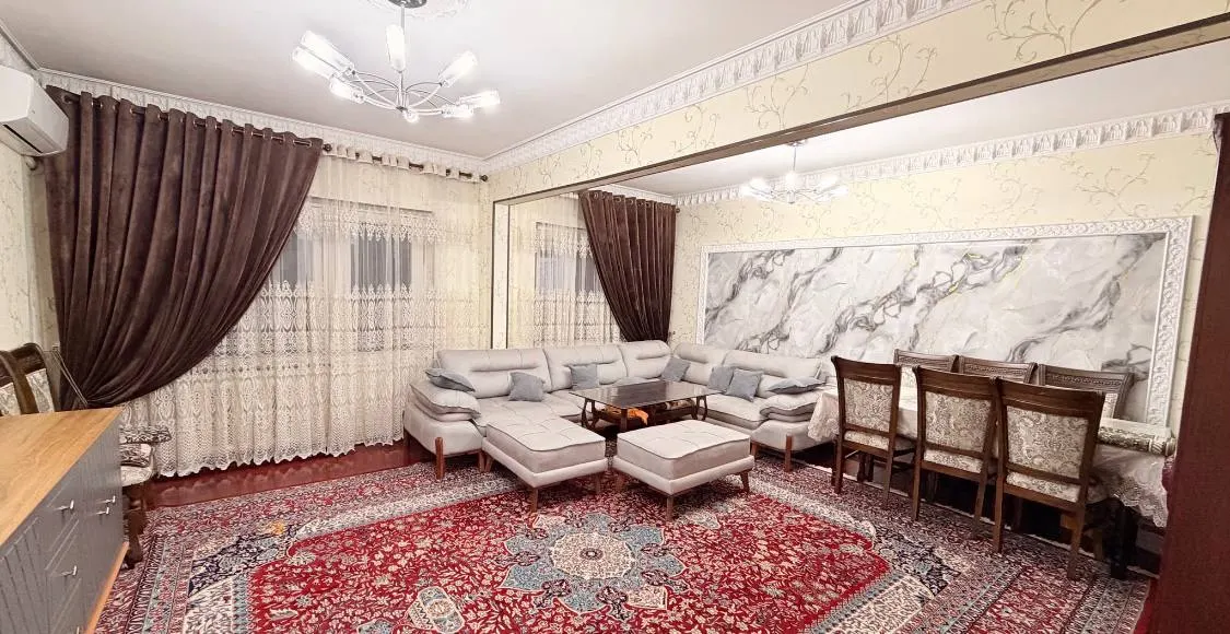 Продаётся 5-комнатная квартира, 110 м², 3/5 этаж — Юнусабадский район