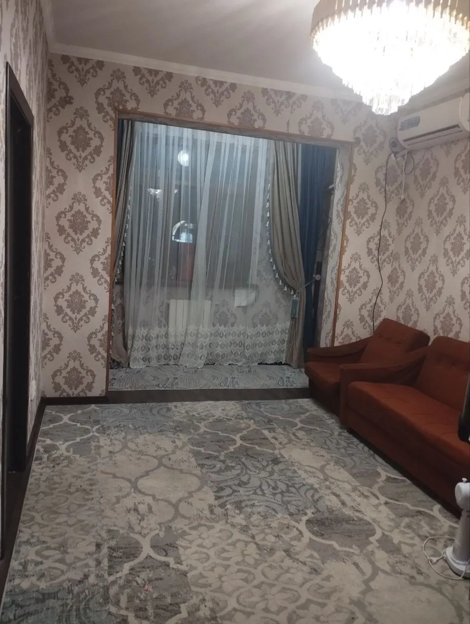 Сдаётся 1-комнатная квартира, 45 м², 2/4 этаж — Чиланзарский район