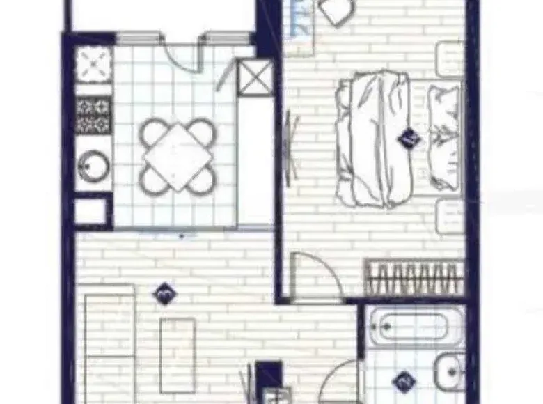 Сотилади 2 хонали квартира, 47 м², 12/14 қават — Юнусобод тумани