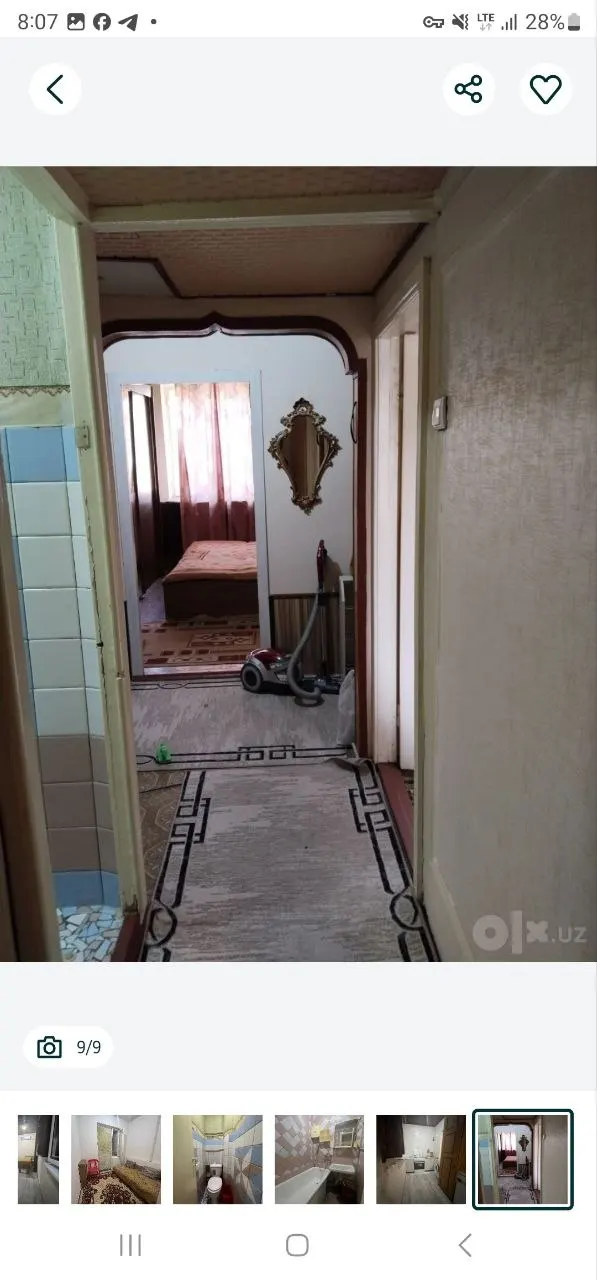 Сдаётся 2-комнатная квартира, 64 м², 5/5 этаж — Чиланзарский район