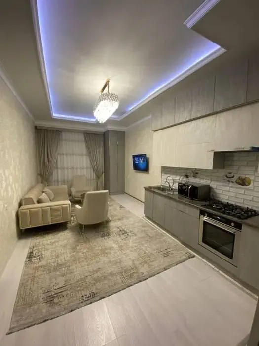 Продаётся 2-комнатная квартира, 46 м², 4/8 этаж — Шайхантахурский район