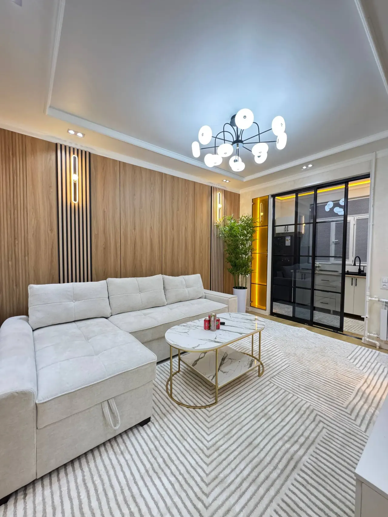 Ижарага берилади 2 хонали квартира, 53 м², 3/4 қават — Чилонзор тумани