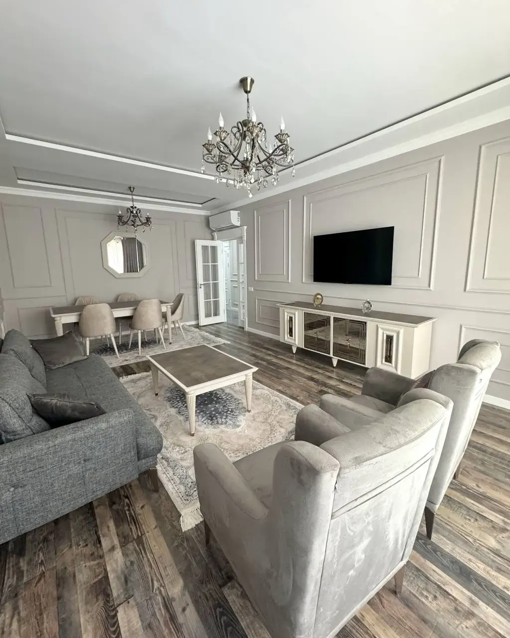 Ijaraga beriladi 3 xonali kvartira, 110 m², 4/8 qavat — Shayxontohur tumani