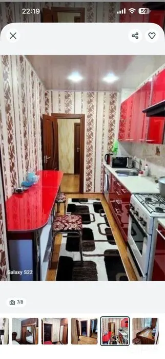 Ижарага берилади 3 хонали квартира, 3/4 қават — Шайхонтоҳур тумани