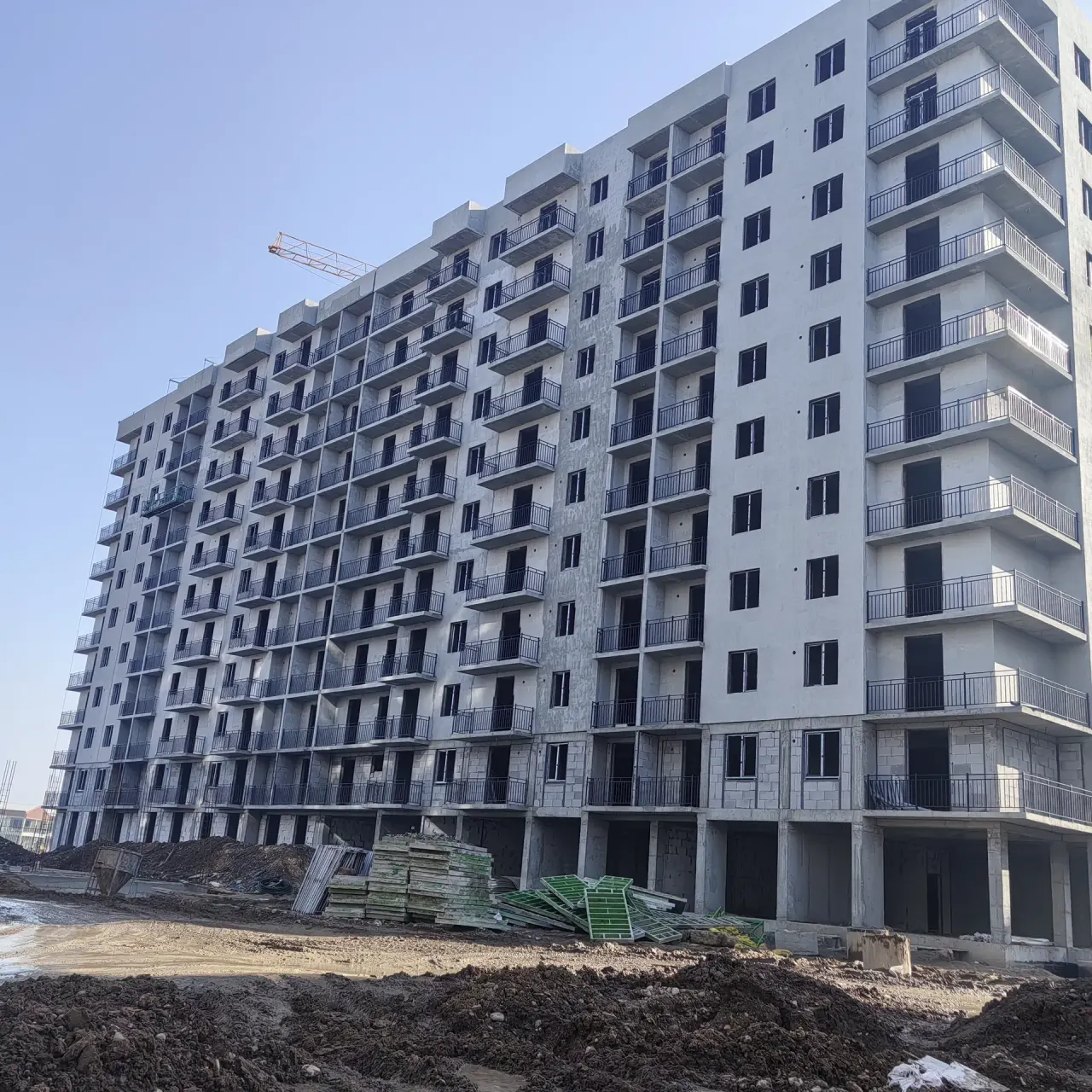 Продаётся 1-комнатная квартира, 21.4 м², 4/12 этаж — Бектемирский район