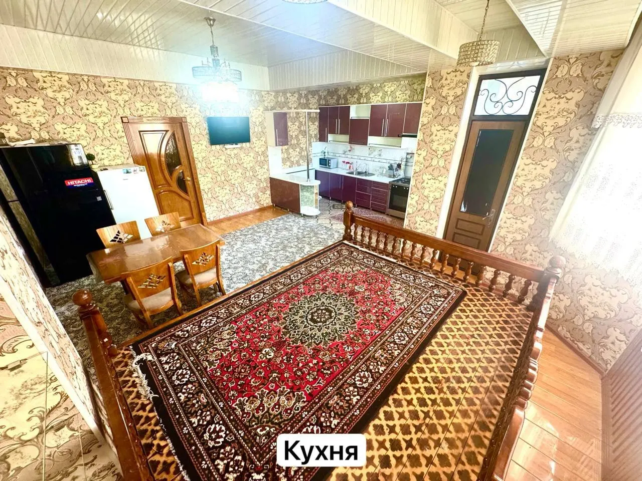 Продаётся 4-комнатная квартира, 202 м², 2/7 этаж — Мирабадский район
