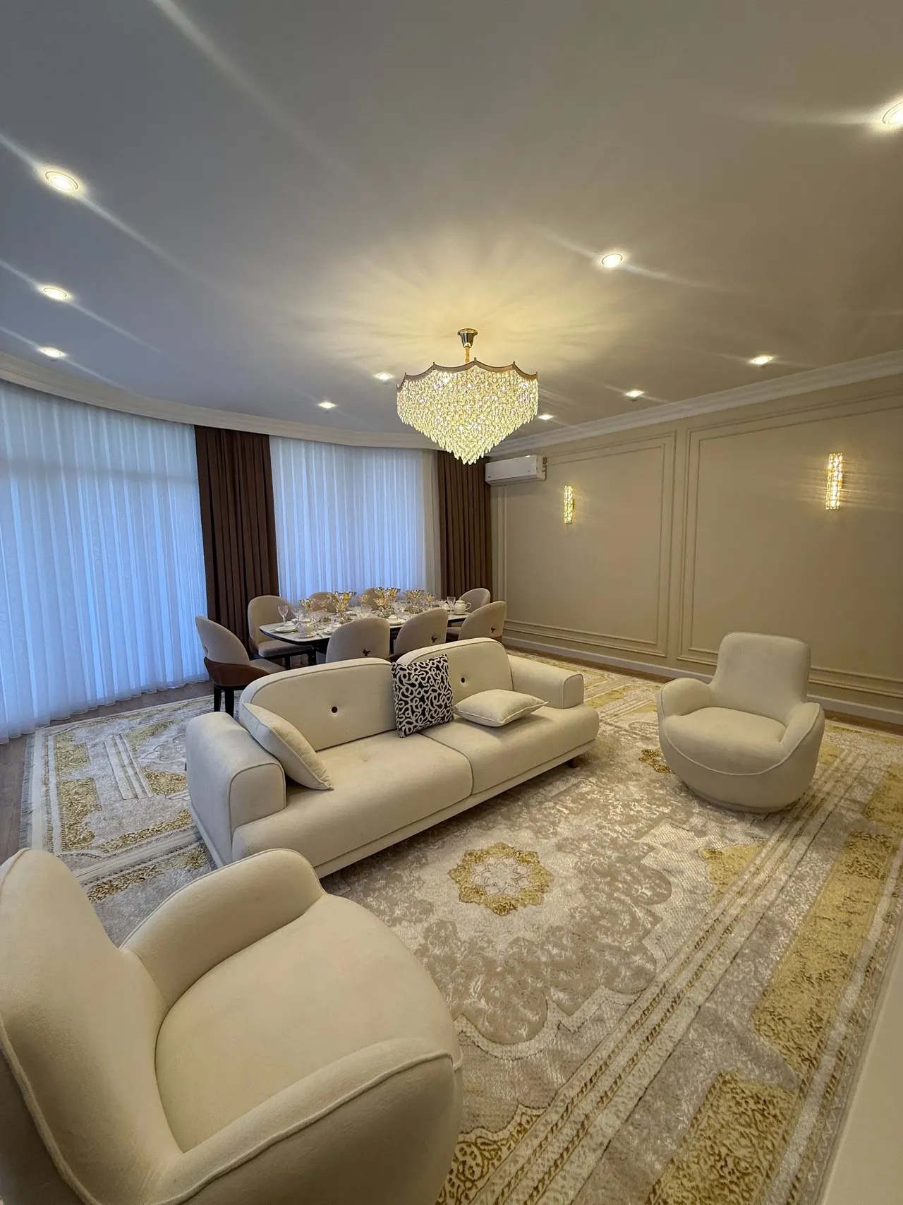 Ижарага берилади 4 хонали квартира, 150 м², 8/9 қават — Юнусобод тумани