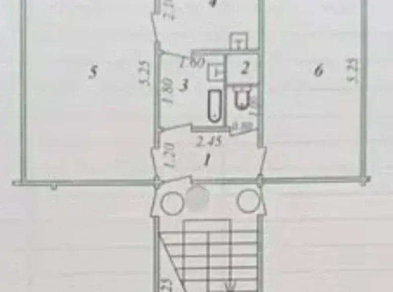 Sotiladi 2 xonali kvartira, 50 m², 1/4 qavat — Yashnobod tumani