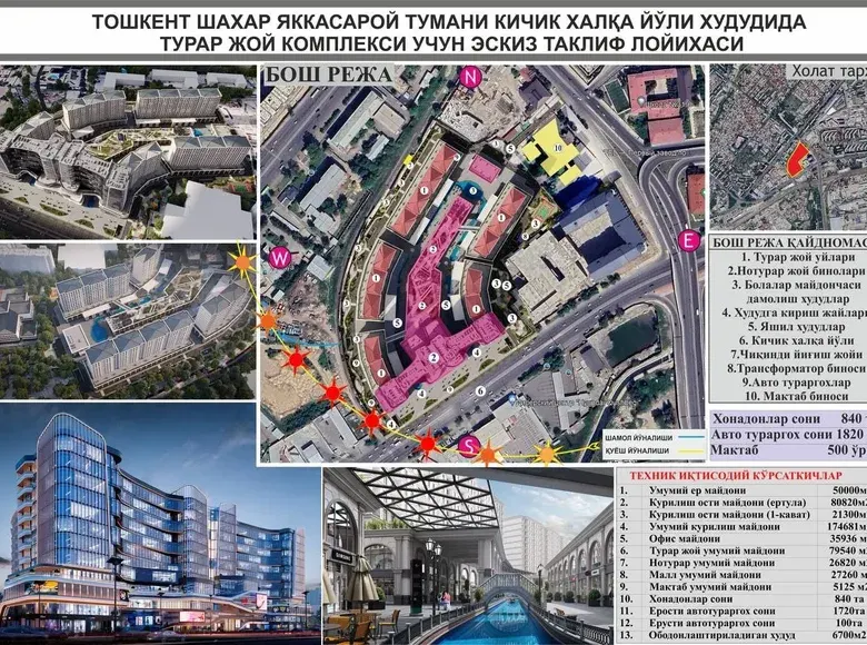 Сотилади ер участкаси — Яккасарой тумани