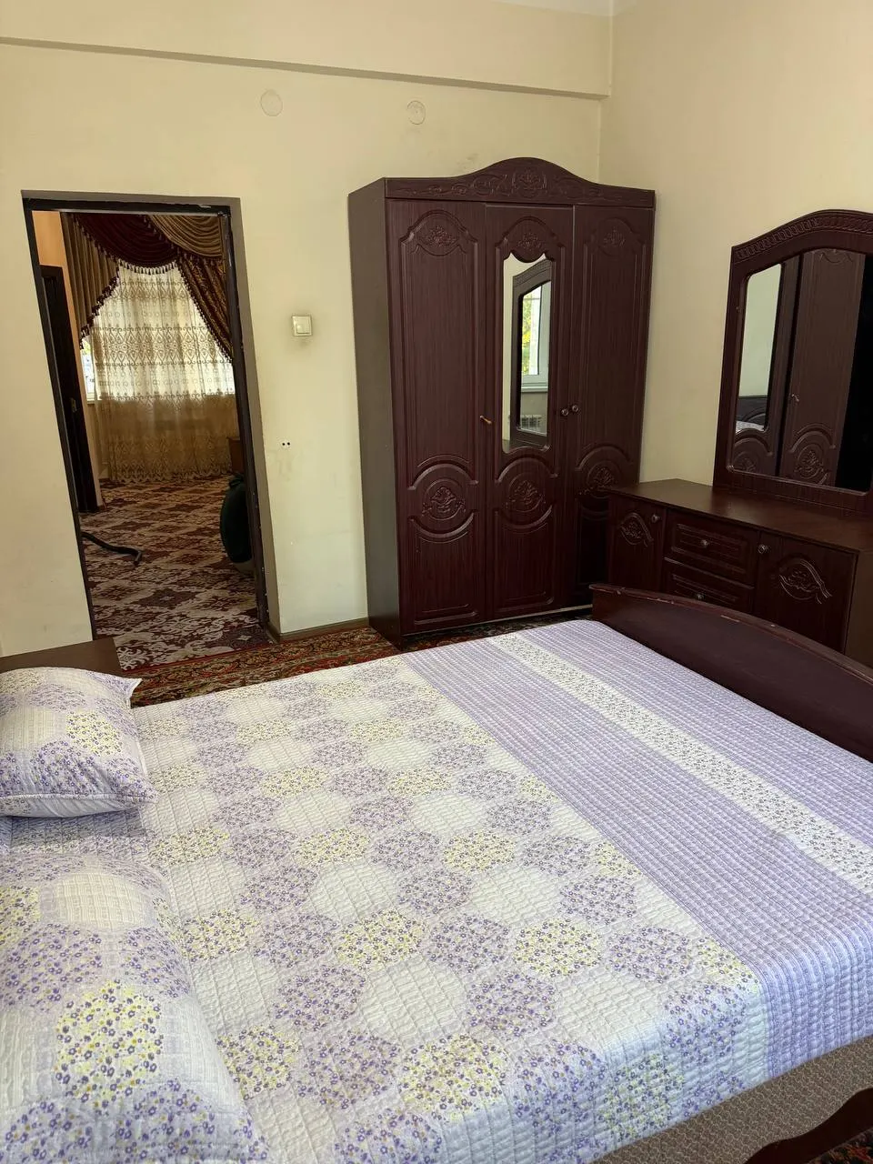 Продаётся 2-комнатная квартира, 48 м², 1/7 этаж — Сергелийский район