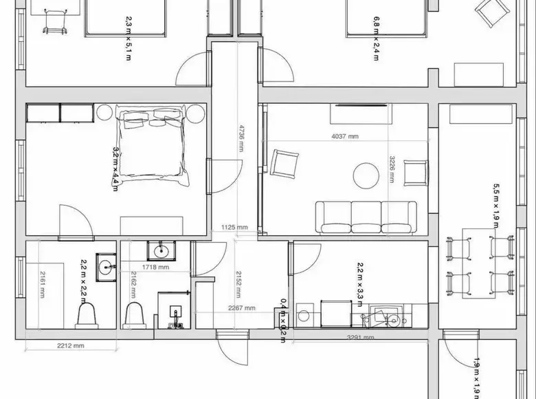 Сотилади 4 хонали квартира, 90 м², 4/4 қават — Мирзо Улуғбек тумани