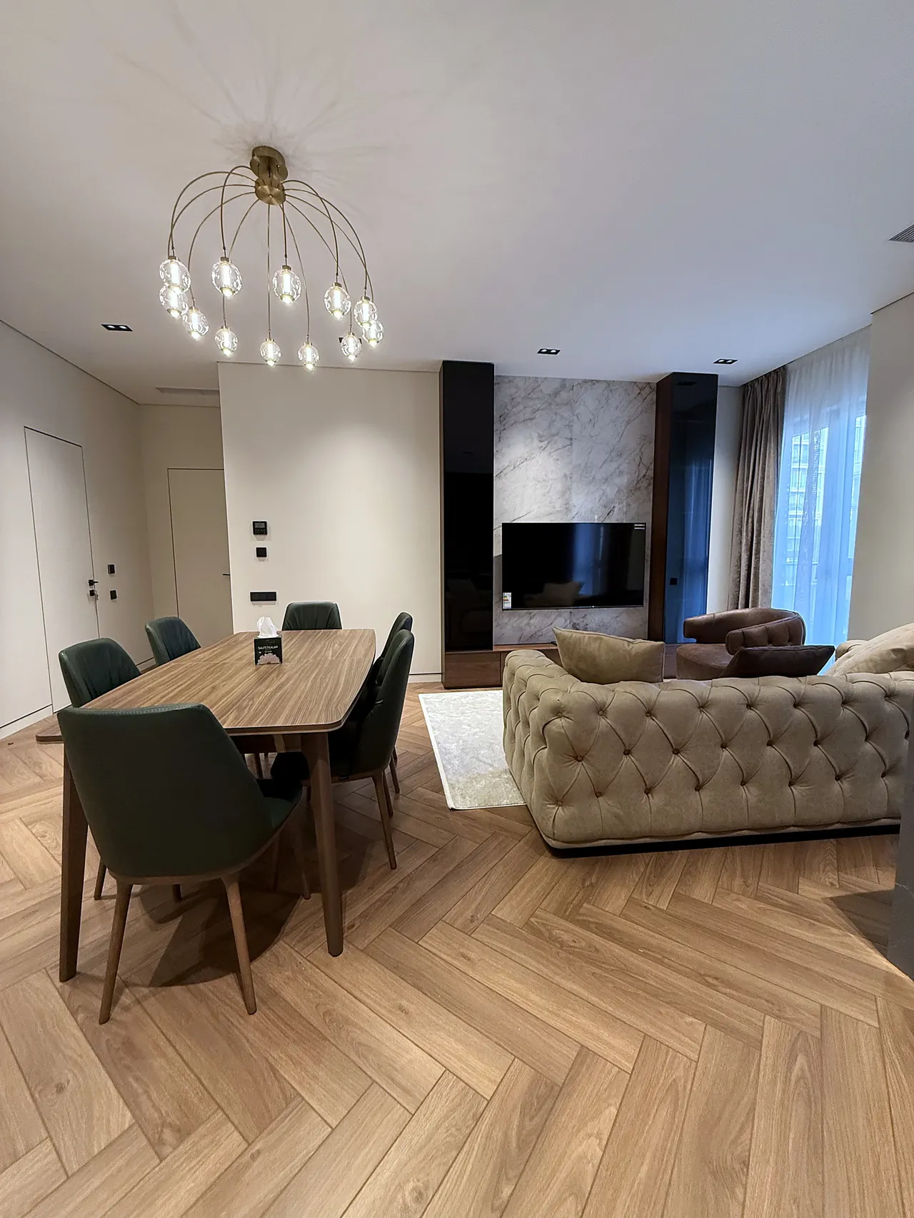 Ijaraga beriladi 3 xonali kvartira, 80 m², 4/12 qavat — Mirobod tumani