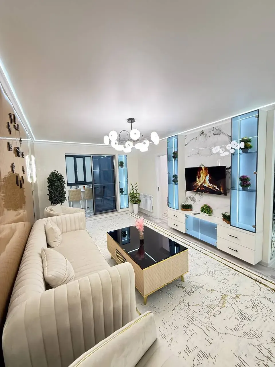 Ижарага берилади 2 хонали квартира, 55 м², 1/4 қават — Чилонзор тумани