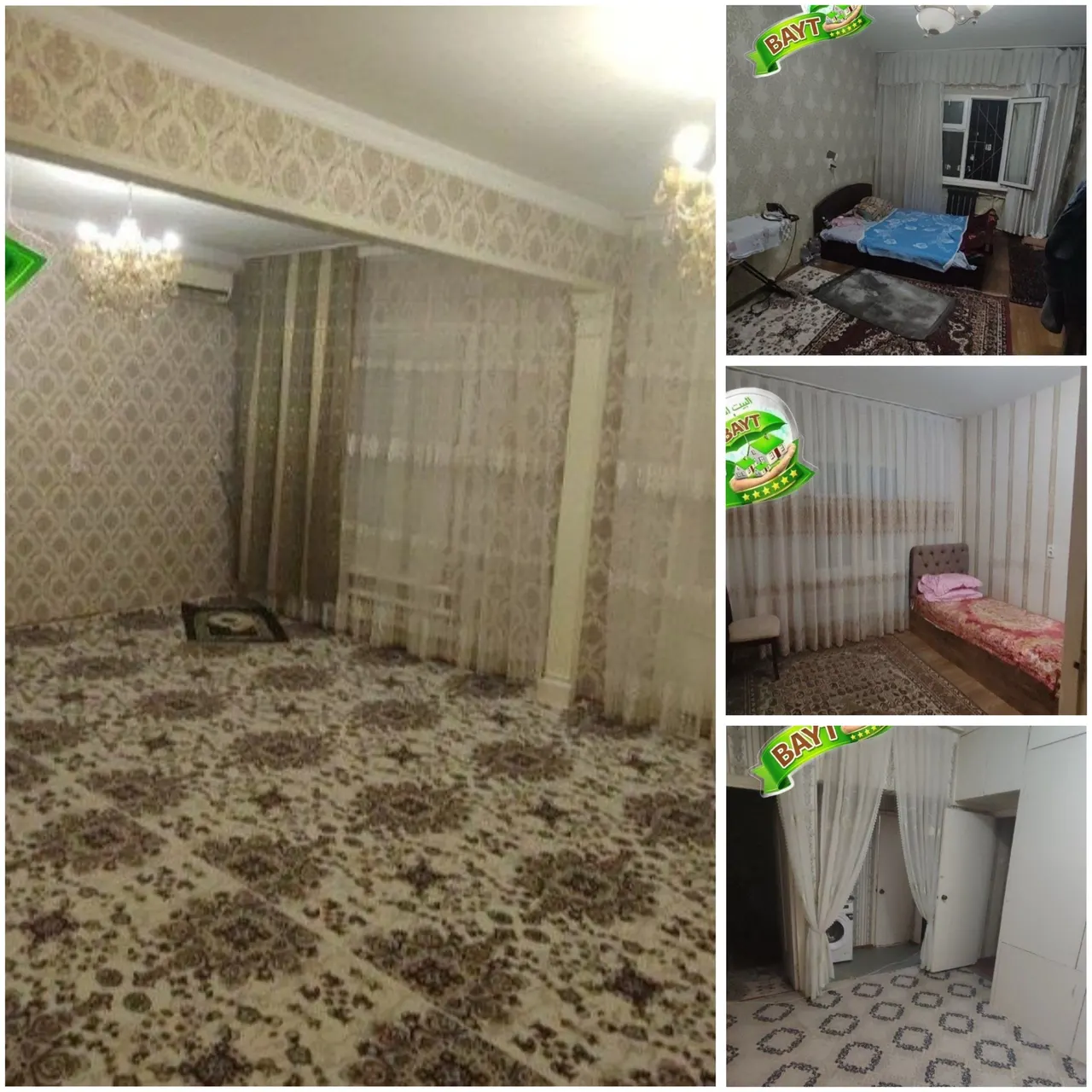 Сотилади 5 хонали квартира, 130 м², 9/9 қават — Сергели тумани