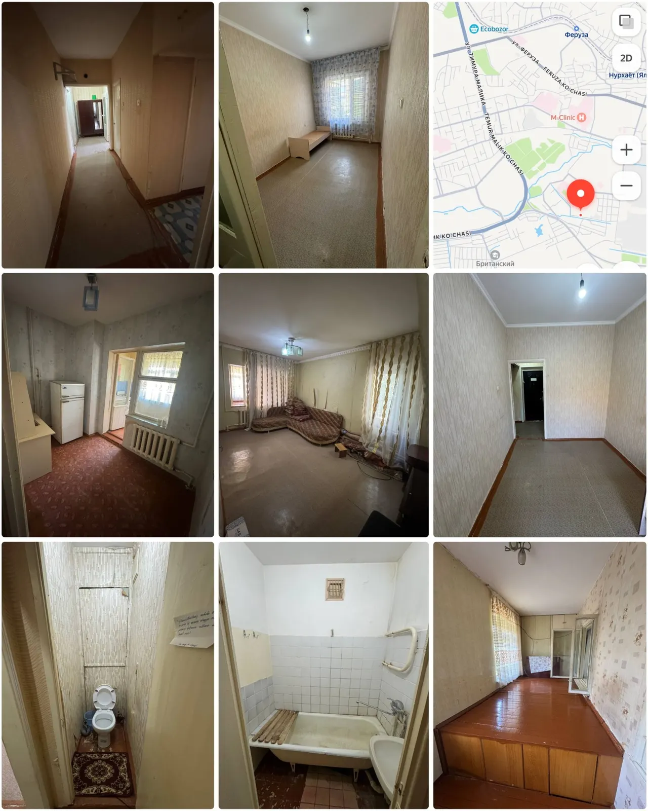 Sotiladi 2 xonali kvartira, 58 m², 3/5 qavat — Mirzo Ulugʻbek tumani