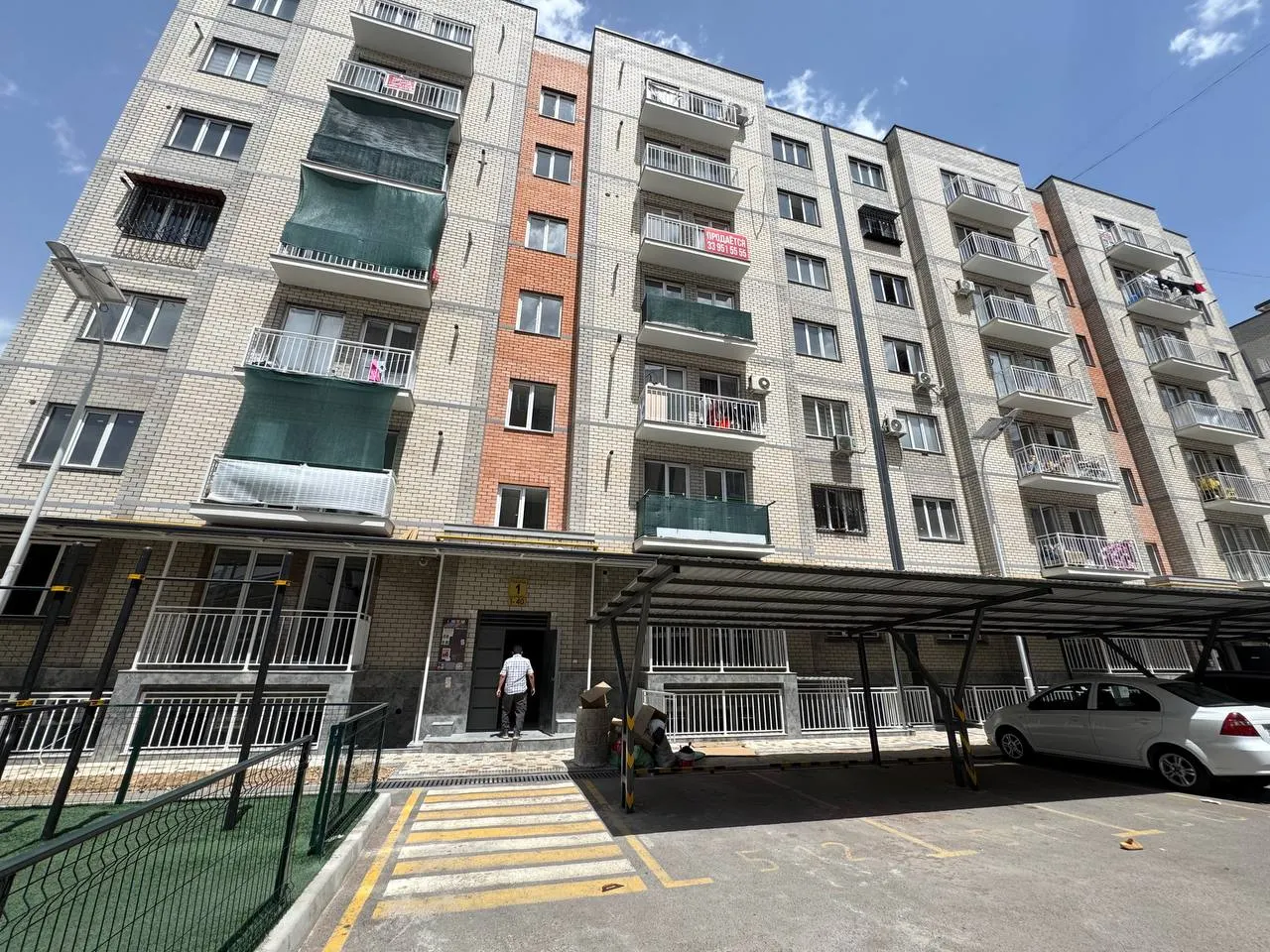 Сотилади 1 хонали квартира, 25.6 м², 8/8 қават — Миробод тумани
