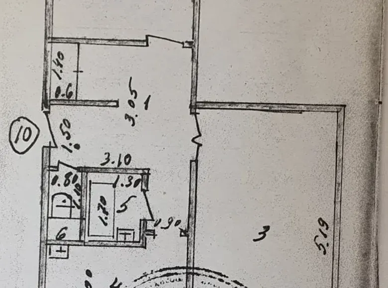 Сотилади 2 хонали квартира, 60 м², 5/5 қават — Сергели тумани
