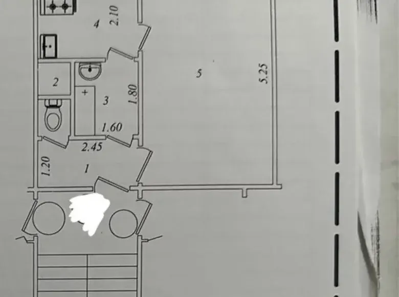 Сотилади 1 хонали квартира, 31 м², 3/4 қават — Чилонзор тумани