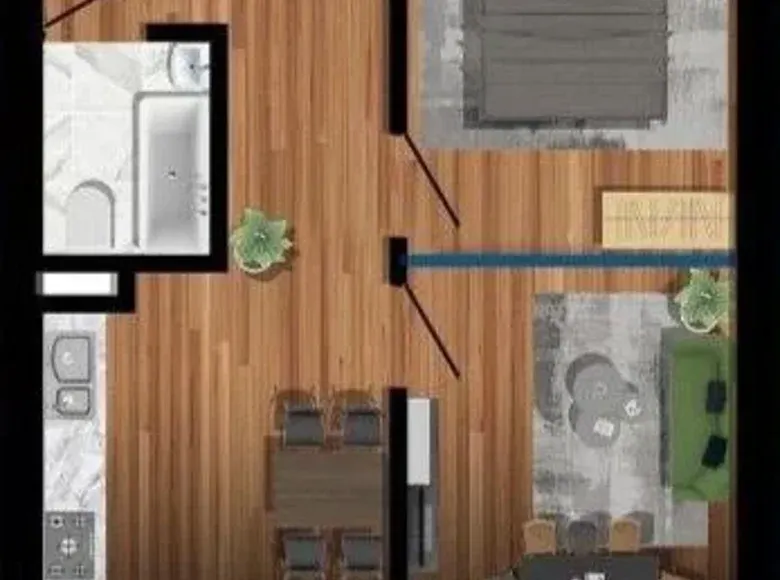 Продаётся 2-комнатная квартира, 42 м², 1/6 этаж — Яшнабадский район