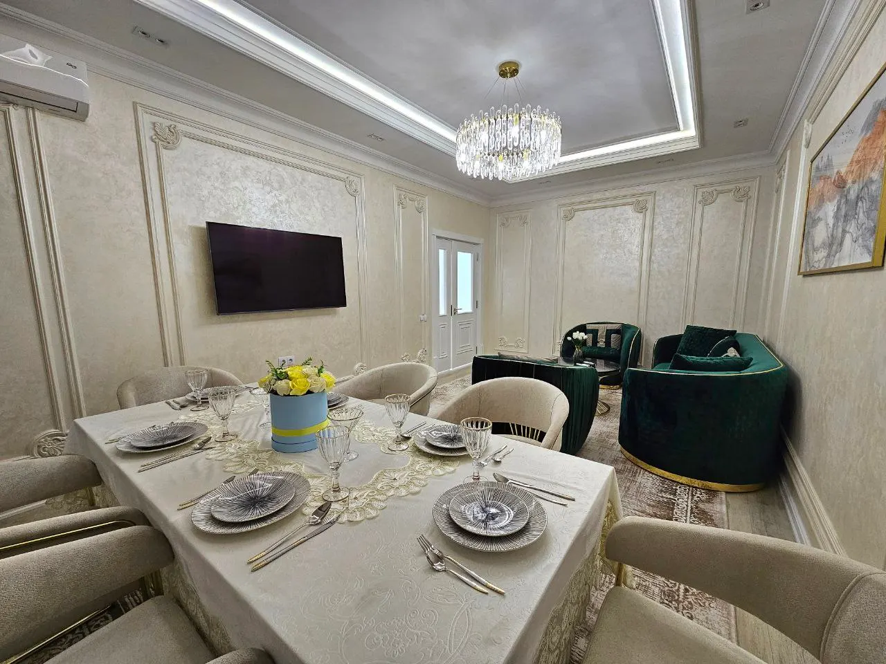 Ijaraga beriladi 4 xonali kvartira, 140 m², 5/8 qavat — Mirobod tumani