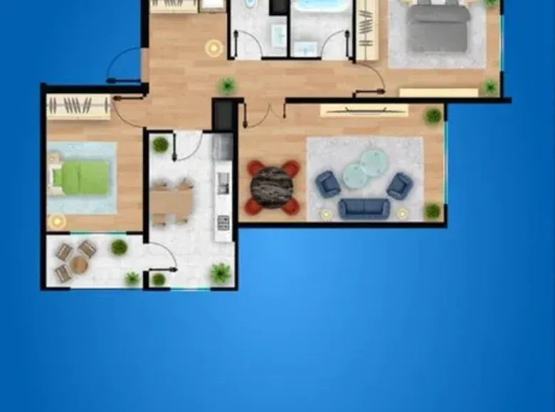 Продаётся 3-комнатная квартира, 82 м², 7/9 этаж — Юнусабадский район