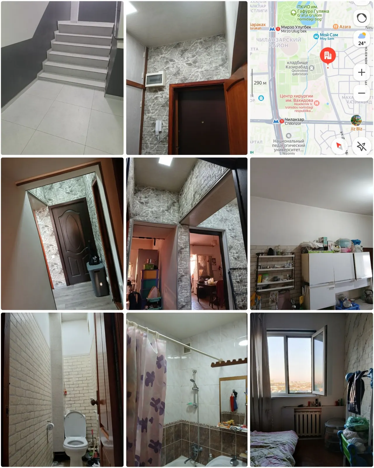 Сотилади 2 хонали квартира, 63 м², 9/9 қават — Чилонзор тумани