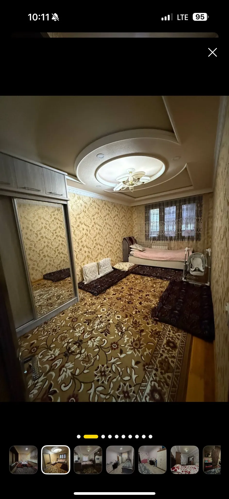 Ижарага берилади 2 хонали квартира, 64 м², 1/4 қават — Чилонзор тумани