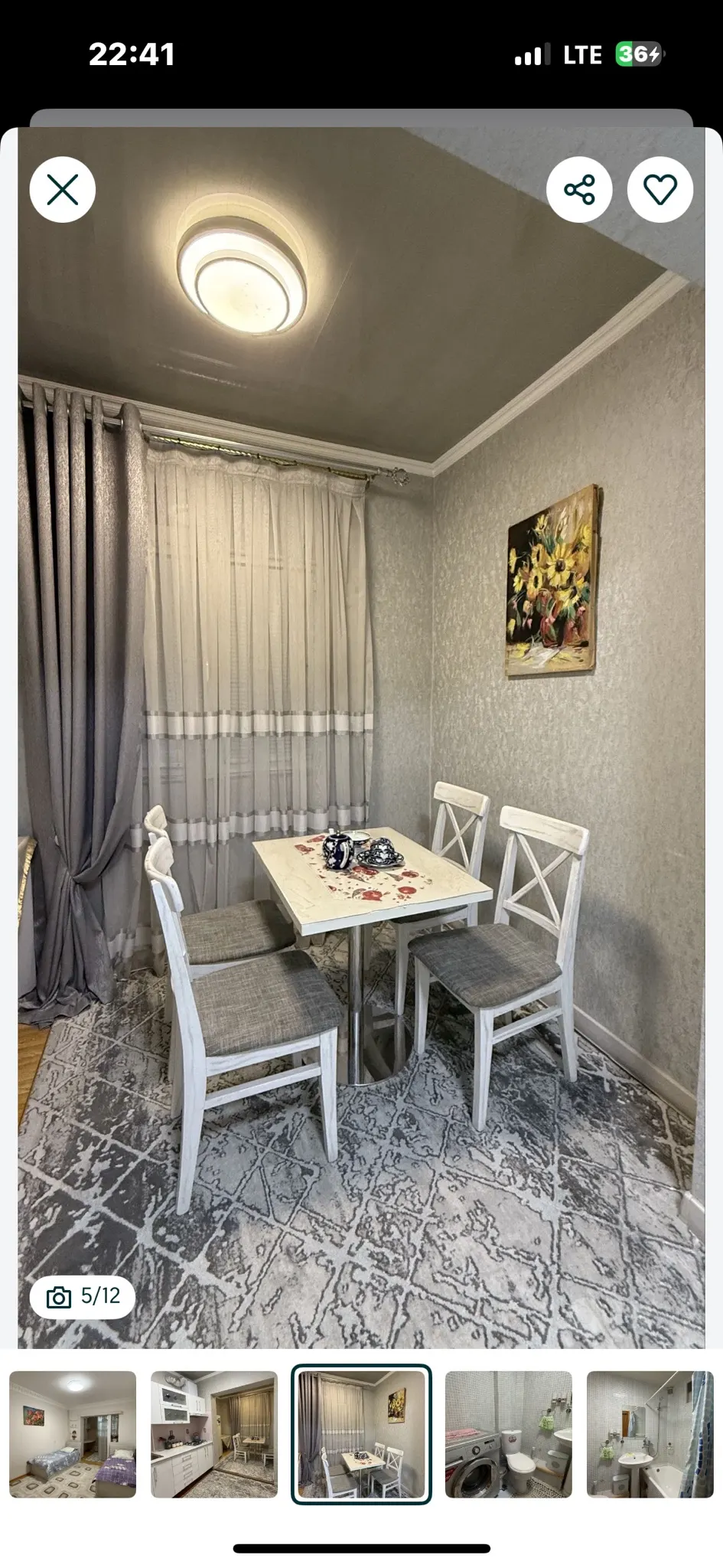 Сдаётся 5-комнатная квартира, 120 м², 2/9 этаж — Юнусабадский район