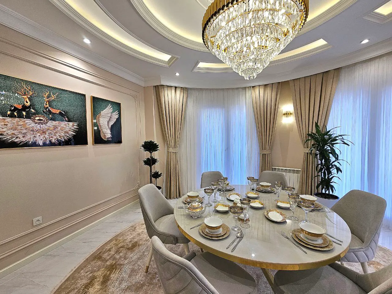 Ижарага берилади 3 хонали квартира, 140 м², 5/9 қават — Мирзо Улуғбек тумани