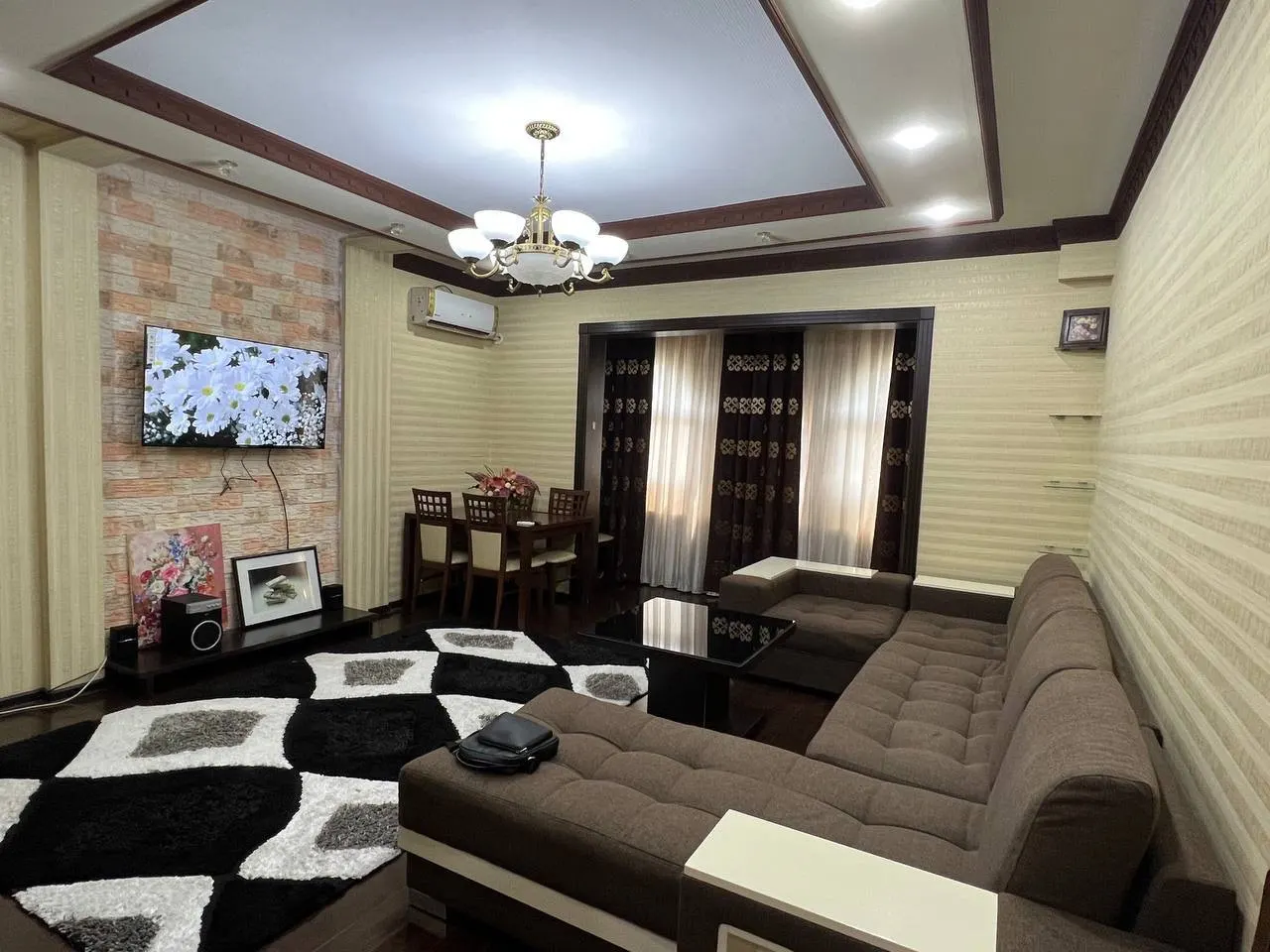 Ижарага берилади 3 хонали квартира, 75 м², 7/9 қават — Миробод тумани