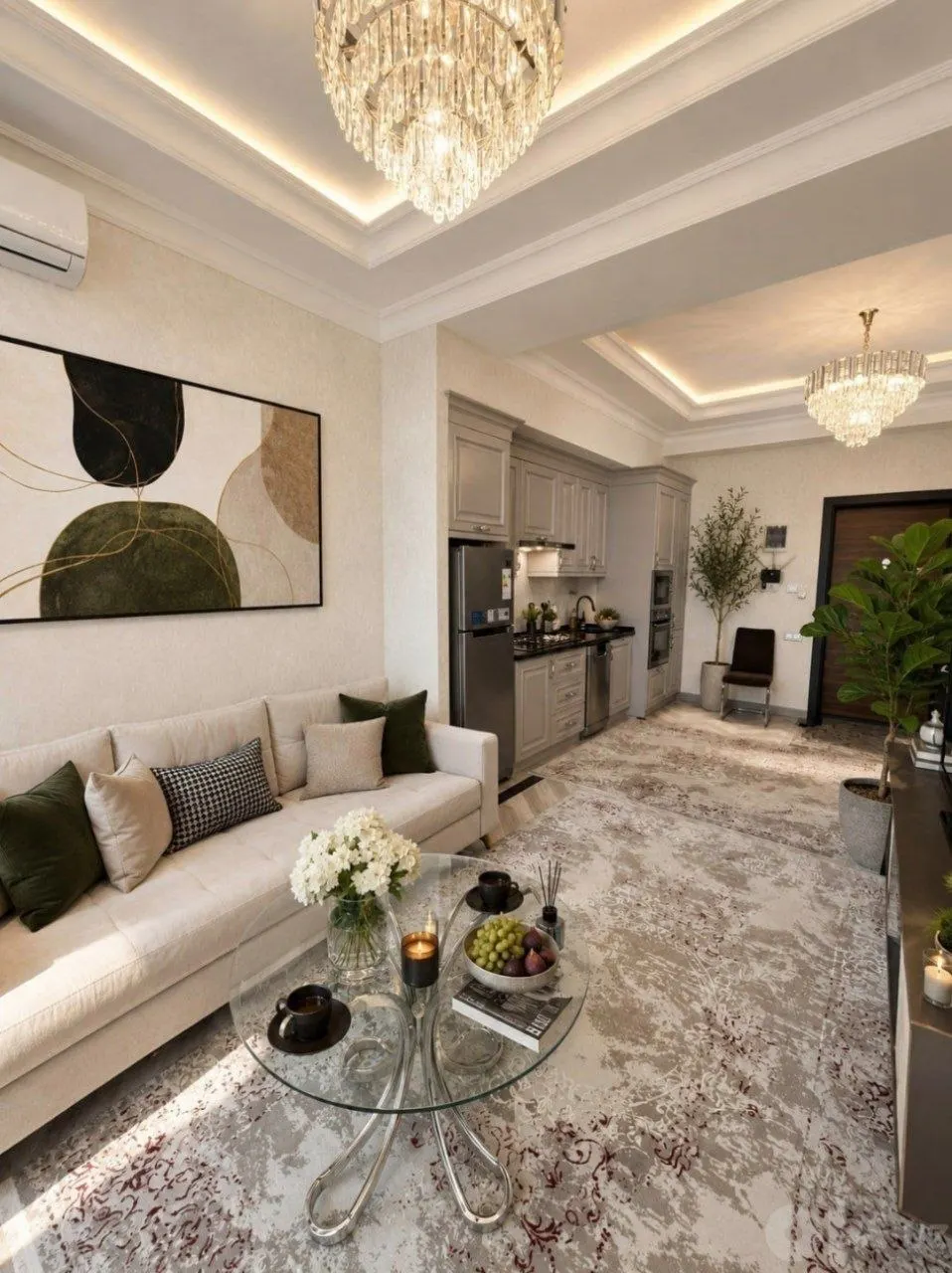 Продаётся 2-комнатная квартира, 74 м², 1/9 этаж — Шайхантахурский район
