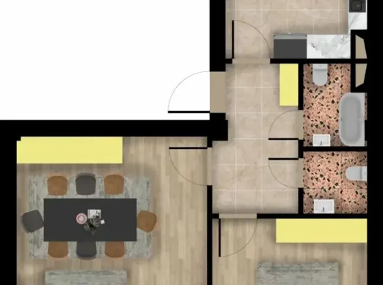 Сотилади 1 хонали квартира, 41 м², 1/9 қават — Яккасарой тумани