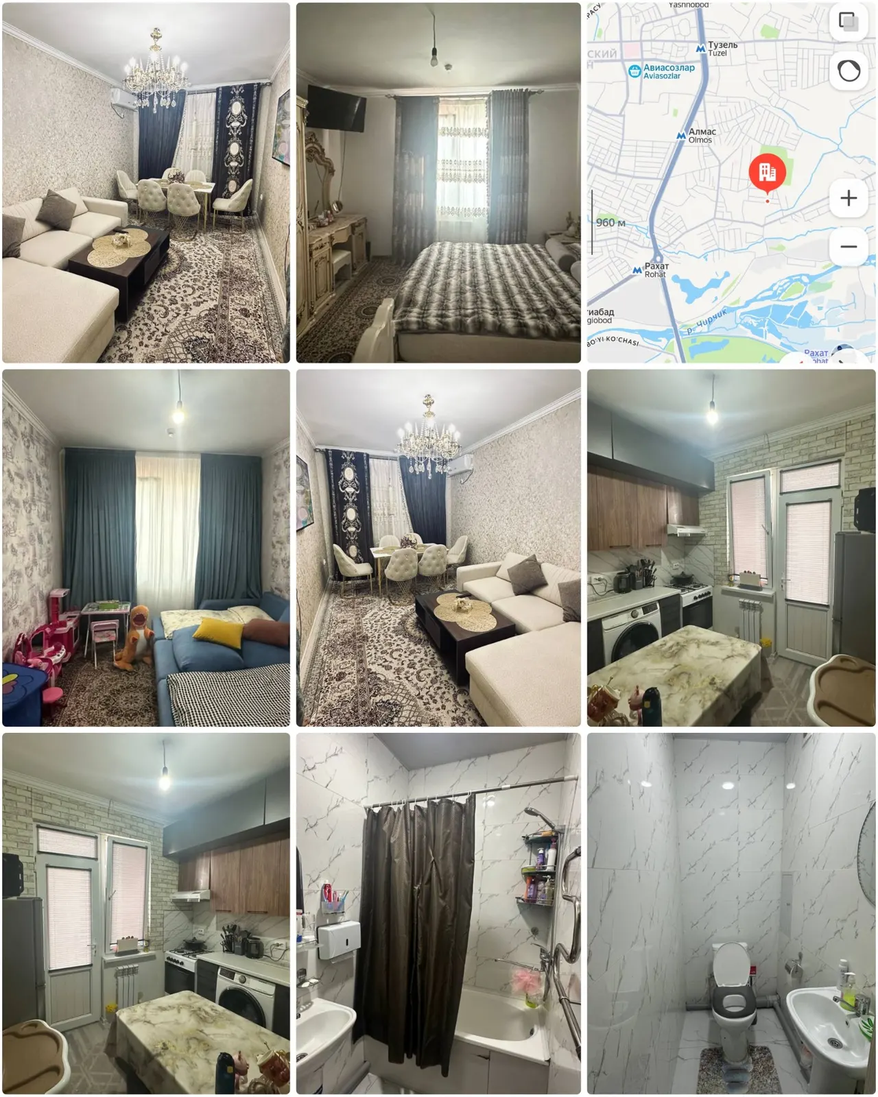 Сотилади 3 хонали квартира, 72 м², 15/16 қават — Яшнобод тумани