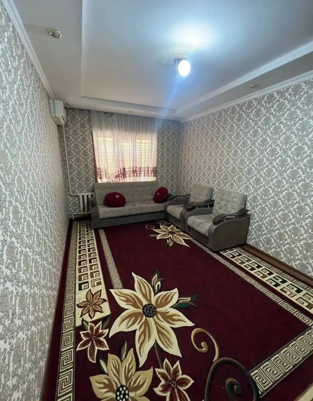 Ijaraga beriladi 2 xonali kvartira, 55 m², 1/4 qavat — Olmazor tumani