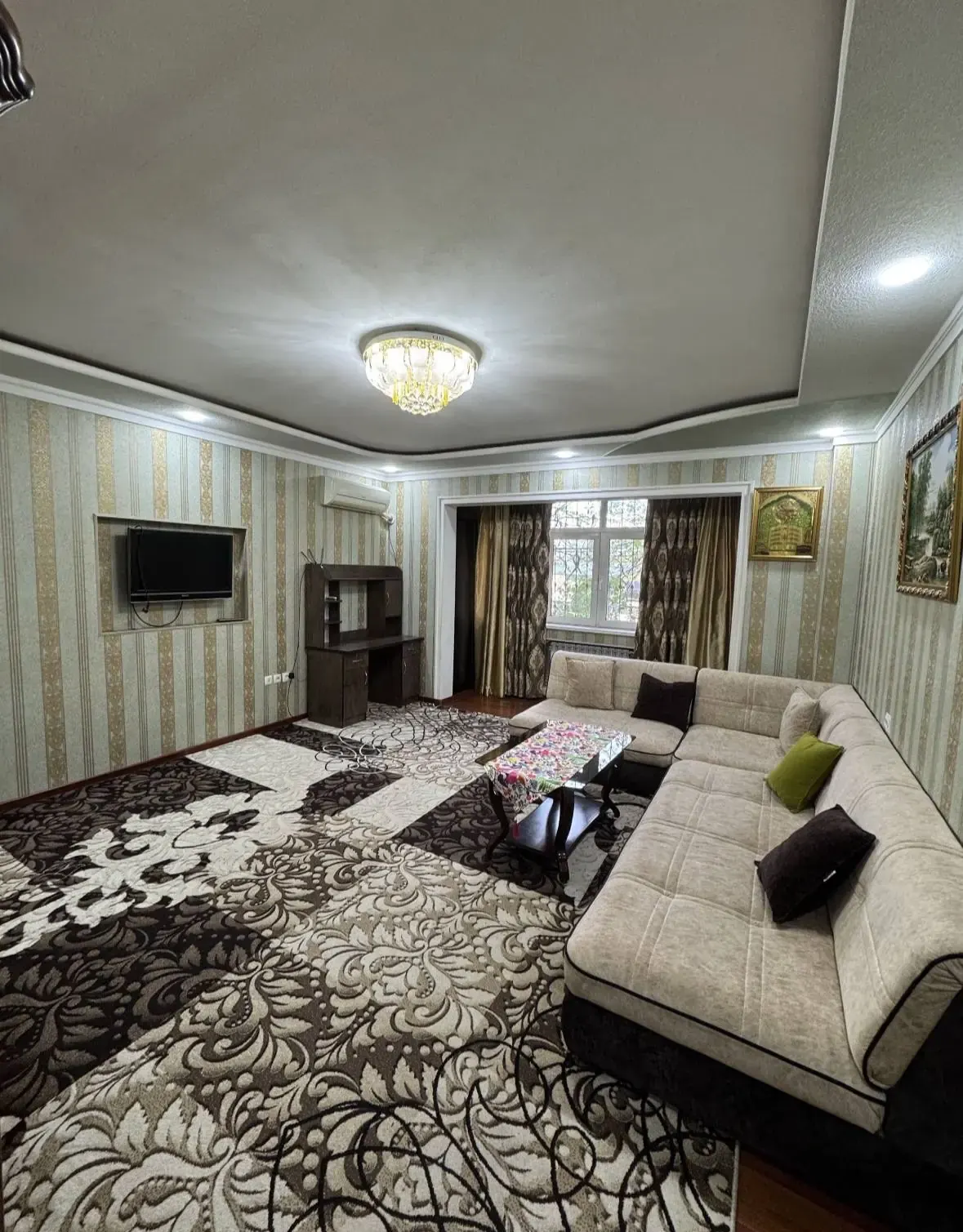 Ижарага берилади 2 хонали квартира, 52 м², 1/9 қават — Яшнобод тумани