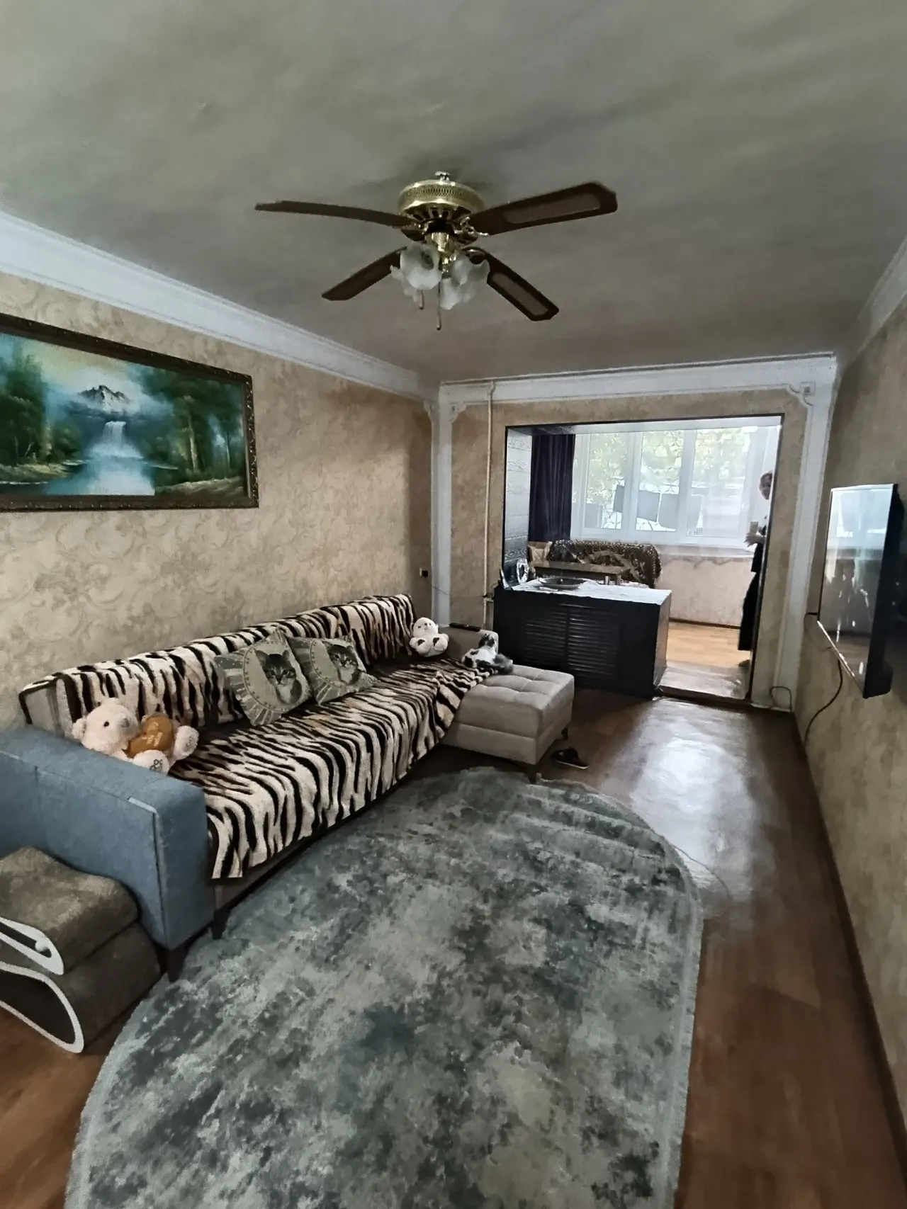 Сдаётся 3-комнатная квартира, 80 м², 1/5 этаж — Яккасарайский район