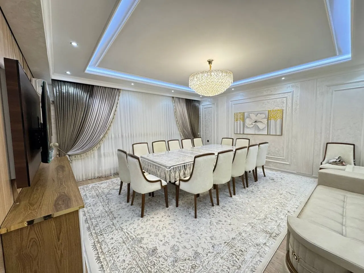 Ижарага берилади 4 хонали квартира, 120 м², 5/9 қават — Яккасарой тумани