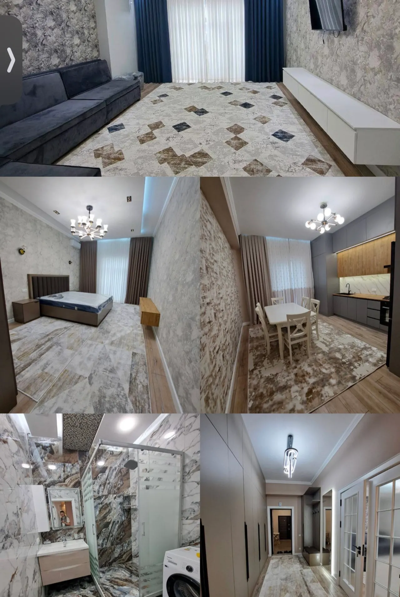Ijaraga beriladi 2 xonali kvartira, 85 m², 4/9 qavat — Chilonzor tumani