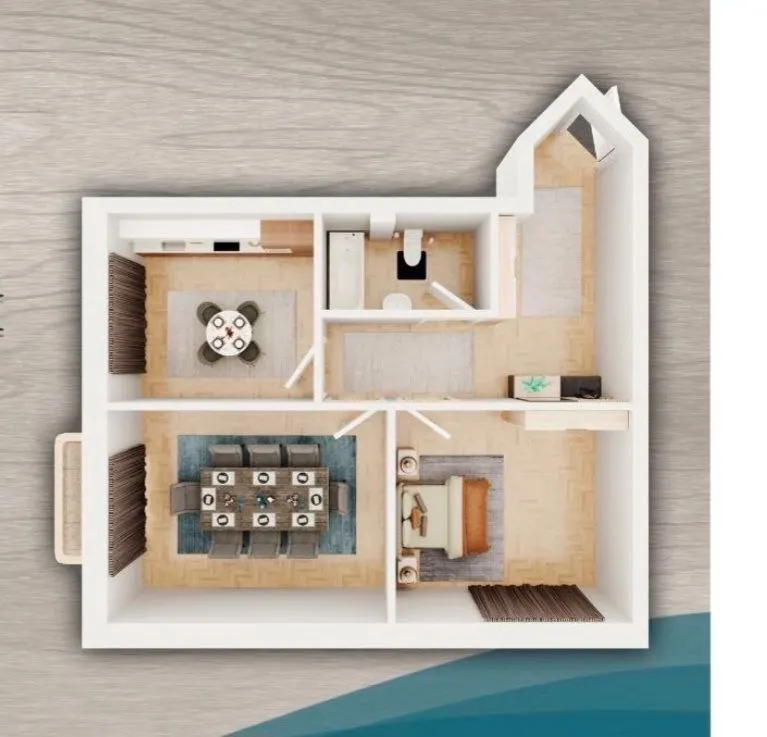 Sotiladi 2 xonali kvartira, 59 m², 4/10 qavat — Chilonzor tumani