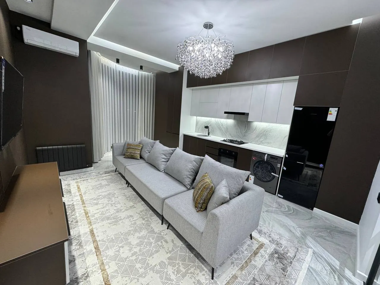 Ижарага берилади 2 хонали квартира, 55 м², 8/9 қават — Миробод тумани