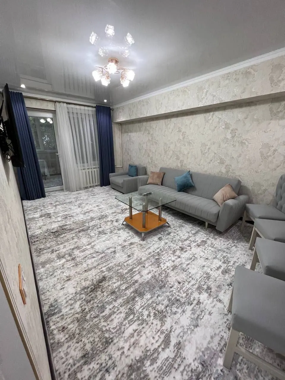 Ijaraga beriladi 3 xonali kvartira, 80 m², 3/4 qavat — Yunusobod tumani