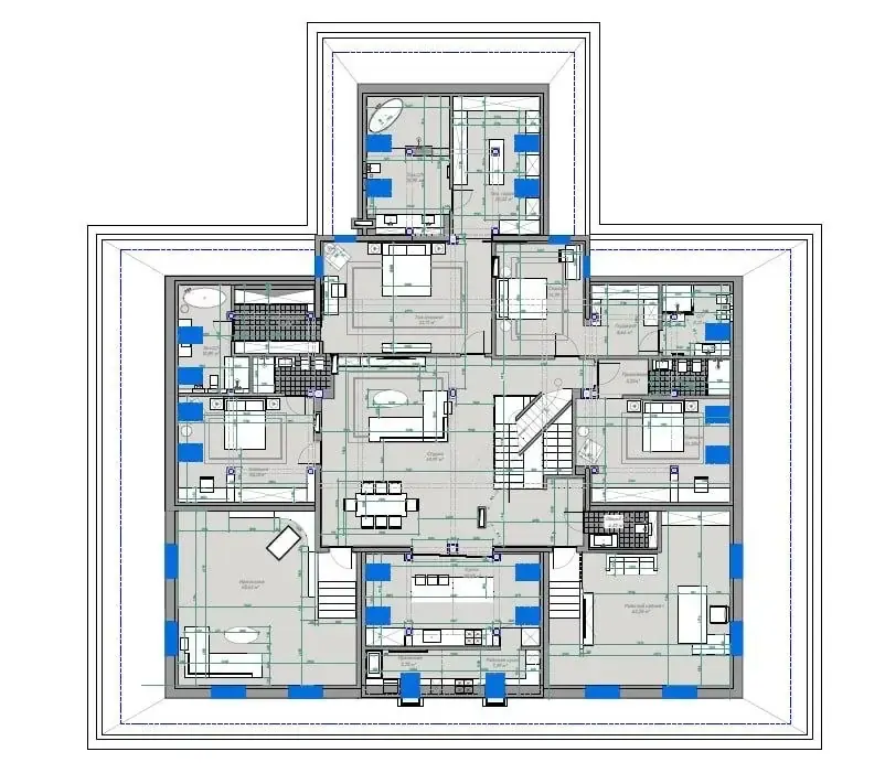 Продаётся 8-комнатная квартира, 522 м², 10/11 этаж — Юнусабадский район