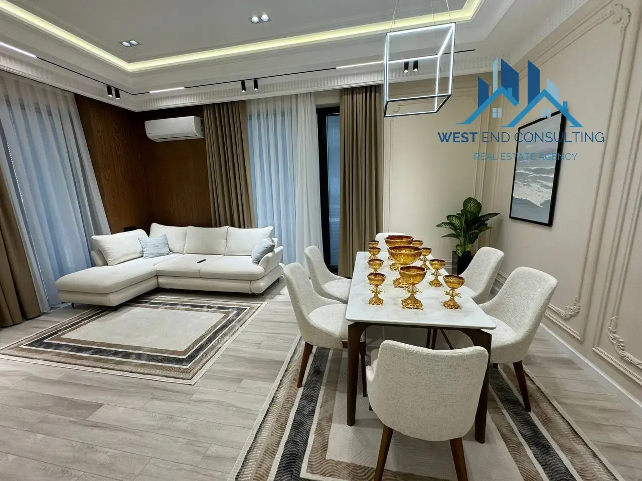 Ijaraga beriladi 3 xonali kvartira, 106 m², 5/16 qavat — Yashnobod tumani