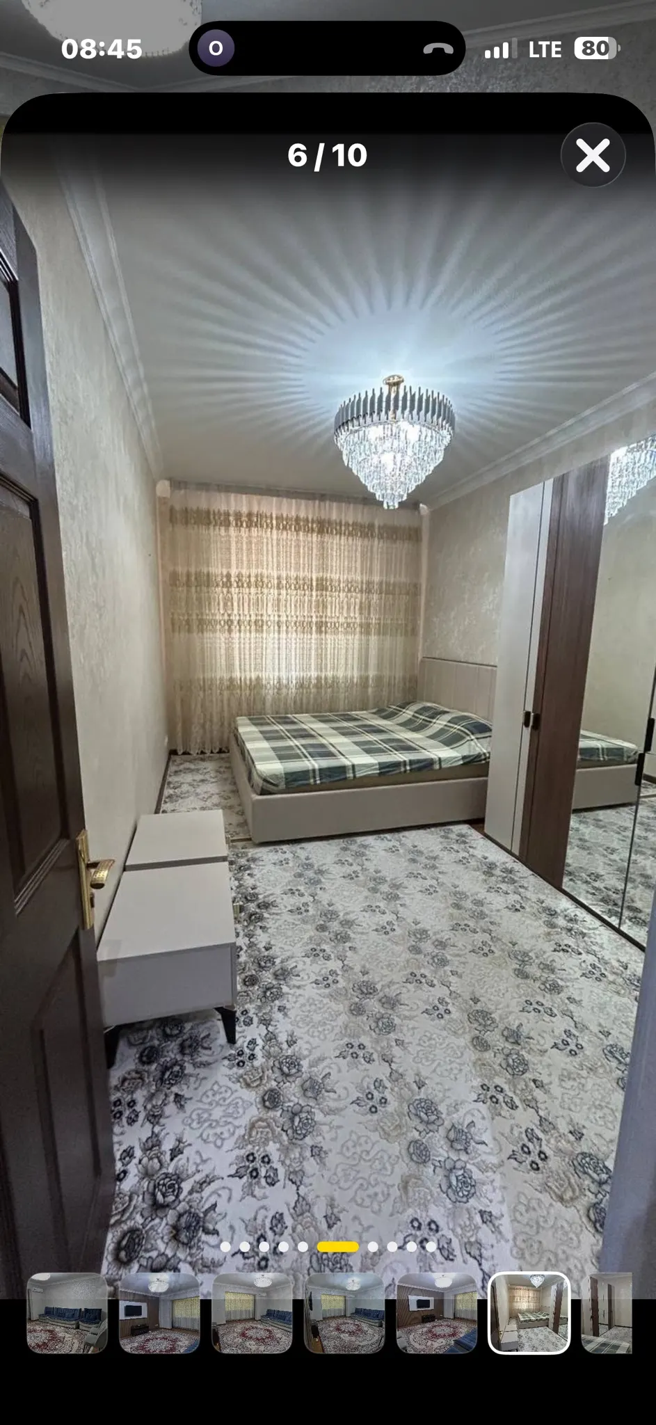 Ижарага берилади 3 хонали квартира, 120 м², 2/6 қават — Миробод тумани