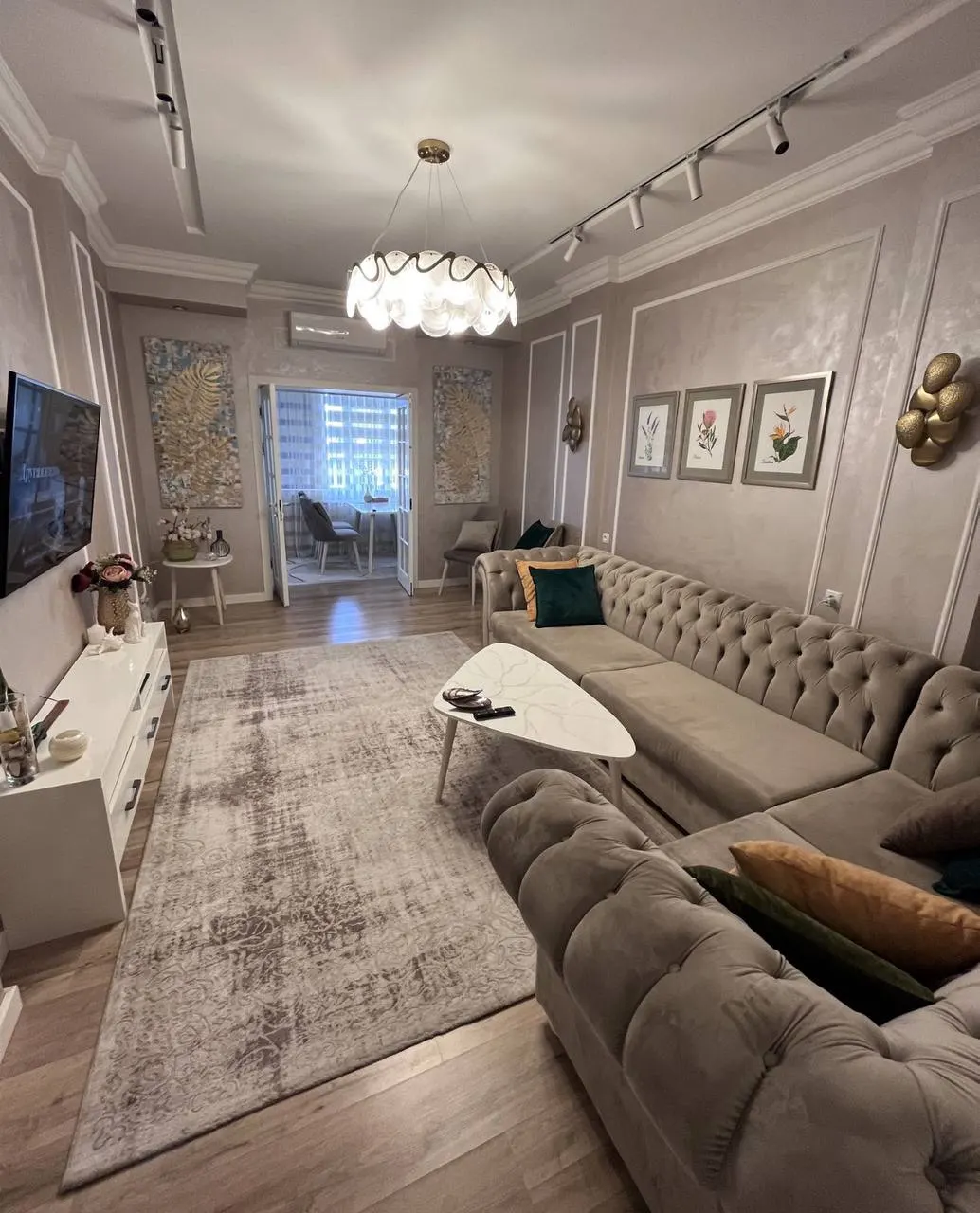 Ижарага берилади 3 хонали квартира, 64 м², 3/9 қават — Яккасарой тумани